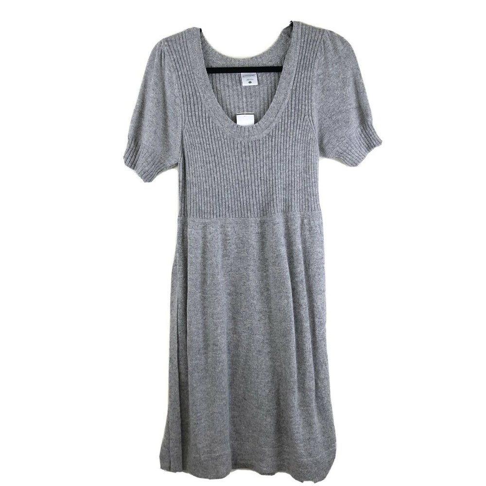 Motherhood Maternity Gray Sweater Dress